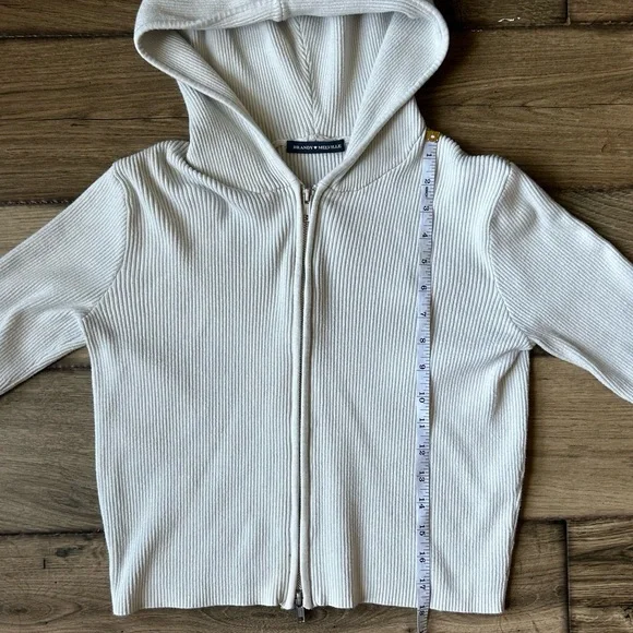 Brandy Melville dual zip arden sweater - Picture 6 of 7